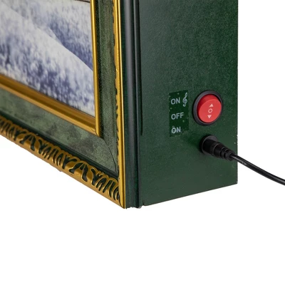 Northlight 31" LED Lighted Musical Snowing Retro Truck Wall Plaque 3 Northlight 31" LED Lighted Musical Snowing Retro Truck Wall Plaque - Image 3