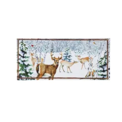 Evergreen Winter's Whisper Sassafras Indoor Outdoor Switch Doormat 1'10"x10" Brown