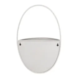 Textured Wall Pocket Gray Metal - Foreside Home & Garden -Home Decor Series Store GUEST 72de920d 8d19 486b a10f 4e79f9962fb3