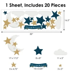 Big Dot Of Happiness Twinkle Twinkle Little Star - Peel And Stick Nursery And Kids Room Vinyl Wall Art Stickers - Wall Decals - Set Of 20 12 Big Dot Of Happiness Twinkle Twinkle Little Star - Peel And Stick Nursery And Kids Room Vinyl Wall Art Stickers - Wall Decals - Set Of 20 -Home Decor Series Store GUEST 77b527bc ffb7 4b13 9cc4 c8389ad11c06