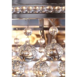 Vienna Full Spectrum Wohlfurst Brushed Nickel Pendant Chandelier 20 1/4" Wide Clear Crystal 5-Light Fixture For Dining Room House Foyer Kitchen Island -Home Decor Series Store GUEST 78497437 6ff0 4e57 b0ef 49a78ef04d61