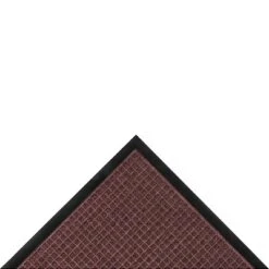Burgundy Solid Doormat - (4'x6') - HomeTrax -Home Decor Series Store GUEST 79d5d981 e62c 4ffd 9533 cf3f8ee9d294