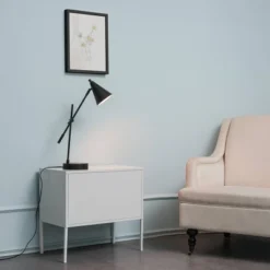 18" Leah Desk Lamp With Adjustable Height Swing Arm - Globe Electric -Home Decor Series Store GUEST 7a92e040 b19e 4872 9f54 892ff635fa08