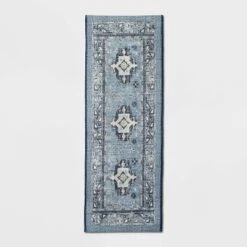 Vintage Persian Medallion Kitchen Rug Blue - Threshold™ -Home Decor Series Store GUEST 7bc3d014 f8b0 4975 8eaa eccb8cde3aca