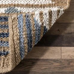 NuLOOM Hand Braided Marla Denim And Jute Diamonds Area Rug 13 NuLOOM Hand Braided Marla Denim And Jute Diamonds Area Rug -Home Decor Series Store GUEST 7d495ed7 9a3a 48d4 b8d1 3b426582c772