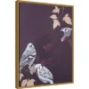 18" X 24" Bird 1 By Design Fabrikken Framed Canvas Wall Art - Amanti Art