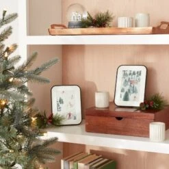 Freestanding 5.5"x7.5" Matted To 4"x6" Metal Photo Frame Set Matte Black - Hearth & Hand™ With Magnolia