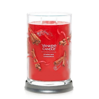 20oz Large Signature Tumbler Sparkling Cinnamon - Yankee Candle 1 20oz Large Signature Tumbler Sparkling Cinnamon - Yankee Candle