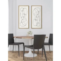 18" X 40" Sylvie Dancing Circles By Teju Reval Of SnazzyHues Framed Wall Canvas Gold - Kate & Laurel All Things Decor 13 18" X 40" Sylvie Dancing Circles By Teju Reval Of SnazzyHues Framed Wall Canvas Gold - Kate & Laurel All Things Decor -Home Decor Series Store GUEST 84bbd0c5 0df6 4c25 94f5 4738bb8c426d