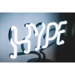 Amped Co 9.6" X 8.3" HYPE Real Neon Light Novelty Desk Lamp, White 7 Amped Co 9.6" X 8.3" HYPE Real Neon Light Novelty Desk Lamp, White -Home Decor Series Store GUEST 84f50c24 cc03 4f8e b87a e20f94aa6467