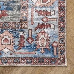 NuLOOM Eliza Machine Washable Traditional Medallion Area Rug -Home Decor Series Store GUEST 85575a68 9294 45f0 a6b8 50090743f183