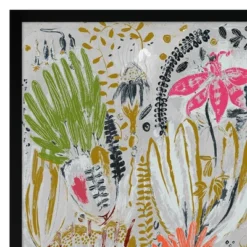 Americanflat 2 Piece 16x20 Wrapped Canvas Set - Tropical Blooms By PI Creative Art - Botanical Wall Art -Home Decor Series Store GUEST 8845ca0c 58c4 4933 b4a1 fb101bcd9104