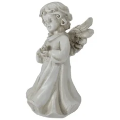 Northlight 6.5" Angel Girl Holding Flower Outdoor Garden Statue -Home Decor Series Store GUEST 8c4b7a90 9582 43fa a342 f8a2d37ebb38