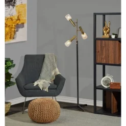 Melvin Antique Brass Floor Lamp (Includes LED Light Bulb) Black - Adesso 6 Melvin Antique Brass Floor Lamp (Includes LED Light Bulb) Black - Adesso -Home Decor Series Store GUEST 8e5aeb4d 53cf 4b27 9e6e d0d5526db214