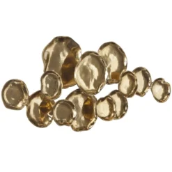 17" X 39" Aluminum Plate Wall Decor With Uneven Edges - Olivia & May -Home Decor Series Store GUEST 8e78df30 b2f5 4615 bb56 f954cea473af