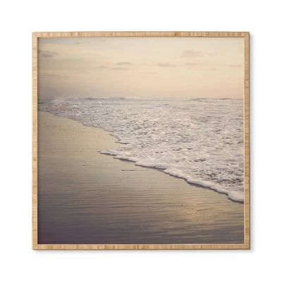 30" X 30" Bree Madden Fading Sea Framed Wall Art - Deny Designs 3 30" X 30" Bree Madden Fading Sea Framed Wall Art - Deny Designs - Image 3