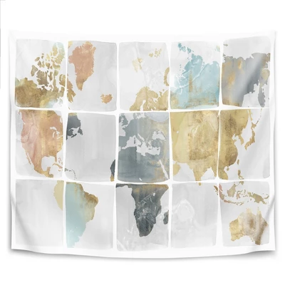 Americanflat Tiled Map By PI Creative Art Wall Tapestry 4 Americanflat Tiled Map By PI Creative Art Wall Tapestry - Image 4