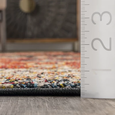 NuLoom Indoor/Outdoor Transitional Floral Jane Area Rug 2 NuLoom Indoor/Outdoor Transitional Floral Jane Area Rug - Image 2