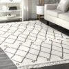 NuLOOM Krystal Trellis Tassel Area Rug