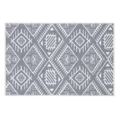 Sussexhome Monument Collection Cotton Heavy Duty Low Pile Area Rug , 2' X 3' -Home Decor Series Store GUEST 967baaa9 6174 4053 8272 754a2dc98ea3