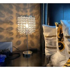 20.25" Deco Glam Table Lamp Silver - Ore International 5 20.25" Deco Glam Table Lamp Silver - Ore International -Home Decor Series Store GUEST 99f0f209 3599 4841 8c69 72a9d9e67a62