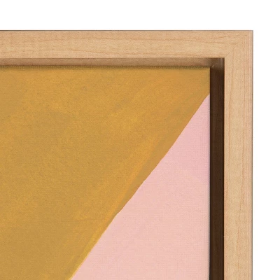 23" X 33" Sylvie Teotitlan Valley Study 2 By Kate Aurelia Holloway Framed Wall Canvas Natural - Kate & Laurel All Things Decor 2 23" X 33" Sylvie Teotitlan Valley Study 2 By Kate Aurelia Holloway Framed Wall Canvas Natural - Kate & Laurel All Things Decor - Image 2