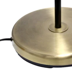 Swivel Floor Lamp With Inner Dome Shade Antique Brass - Lalia Home -Home Decor Series Store GUEST 9b105e81 2c69 4073 92ba d5bbed309717