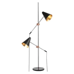 71" Reed Floor Lamp Black (Includes CFL Light Bulb) - Safavieh -Home Decor Series Store GUEST 9c235894 69dd 416d be6b 4c42e77f85ee