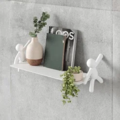 Buddy Floating Wall Shelf White - Umbra -Home Decor Series Store GUEST 9cc7d640 c642 4aeb b38a 50bc41173716