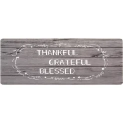 World Rug Gallery Thankful Anti Fatigue Standing Mat -Home Decor Series Store GUEST 9f6d253c 441d 4609 9288 7f4d704c94b2