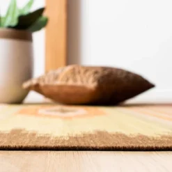 2'3"x14' Geometric Design Woven Runner Brown - Safavieh -Home Decor Series Store GUEST a285c787 2b07 43b3 b3cd c50abcfc02d1