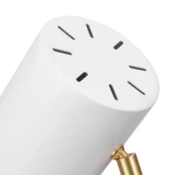 15" Novogratz X Globe Athena White Desk Lamp - Globe Electric -Home Decor Series Store GUEST a4f96b92 4e25 49ab b108 dbd9ad253c2d