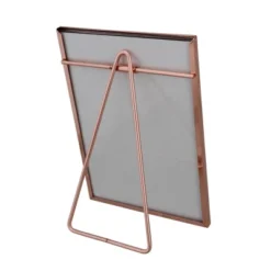 Northlight 7.25" Classical Rectangular 5" X 7" Photo Picture Frame With Easel Back - Rose Gold -Home Decor Series Store GUEST a517585d a3ab 44e2 8de1 c4753a8c9e55