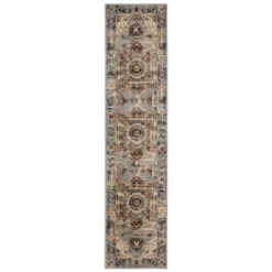 Joanna Distressed Medallion Rug Gray/Rust - Captiv8e Designs -Home Decor Series Store GUEST a965aa17 8266 45d9 a686 2561ec46dc4d