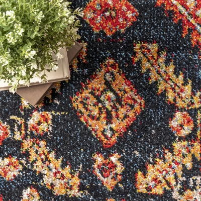 NuLoom Indoor/Outdoor Transitional Floral Jane Area Rug 5 NuLoom Indoor/Outdoor Transitional Floral Jane Area Rug - Image 5