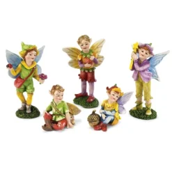 HearthSong Fairy Village Set With Five Decorative Resin Houses And 10 Nature-Themed Fairies 19 HearthSong Fairy Village Set With Five Decorative Resin Houses And 10 Nature-Themed Fairies -Home Decor Series Store GUEST abef8cc7 f4fb 4739 bfd2 0798a1161aec