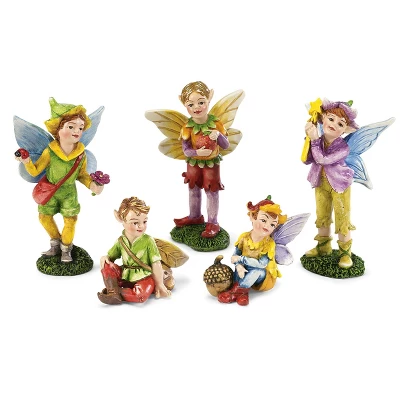 HearthSong Fairy Village Set With Five Decorative Resin Houses And 10 Nature-Themed Fairies 6 HearthSong Fairy Village Set With Five Decorative Resin Houses And 10 Nature-Themed Fairies - Image 6