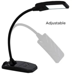 360 Lighting Ricky Modern Desk Lamp 13 3/4" High Black With USB Charging Port LED Gooseneck Touch On Off Dimmer For Bedroom Bedside Office House Desk -Home Decor Series Store GUEST ad57b85e 9b04 4c0d 8e59 3b23d3018b05