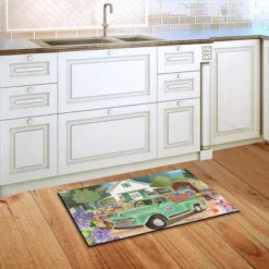 Flower Farm Spring Doormat Indoor Outdoor 30" X 18" Briarwood Lane -Home Decor Series Store GUEST adaa0f01 b2c5 41f5 a1d1 3ec3e12096ff