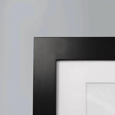 14" X 18" Matted To 11" X 14" Wide Gallery Frame Black - Room Essentials™ 2 14" X 18" Matted To 11" X 14" Wide Gallery Frame Black - Room Essentials™ - Image 2