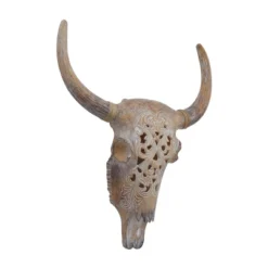 Resin Bull Skull Wall Decor - Olivia & May -Home Decor Series Store GUEST af151069 8a7a 4519 bf6e 12947633cb92