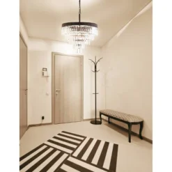 20" Wyatt Crystal Chandelier (Includes Energy Efficient Light Bulb) Bronze - JONATHAN Y -Home Decor Series Store GUEST b65e655b 3b4b 48ad afb0 6353dec7ca49