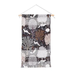 Avenie Countryside Forest Snow Fox Fiber Wall Hanging - Society6 -Home Decor Series Store GUEST b66b8dd0 5fb8 4639 866f 76b2a704ac43