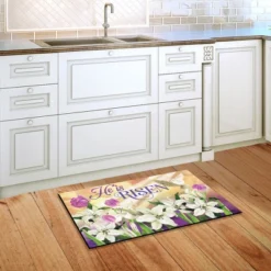 He Is Risen Lilies Easter Doormat Religious Indoor Outdoor 30" X 18" Briarwood Lane 5 He Is Risen Lilies Easter Doormat Religious Indoor Outdoor 30" X 18" Briarwood Lane -Home Decor Series Store GUEST b7049881 ae0a 4bc0 946a 1cbc48caf788