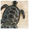 Sea Turtle Wall Art - Hand-Painted Greens - Aiden Lane