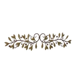 Traditional Metal Leaf Floral Wall Decor - Olivia & May -Home Decor Series Store GUEST b78941d0 3a76 4957 9cf3 b0ed27b190c9