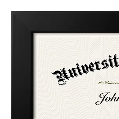 Americanflat Diploma Frame With Tempered Shatter-resistant Glass - Available In A Variety Of Sizes And Styles 2 Americanflat Diploma Frame With Tempered Shatter-resistant Glass - Available In A Variety Of Sizes And Styles - Image 2