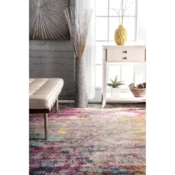 NuLOOM Rachele Abstract Area Rug -Home Decor Series Store GUEST b8f41a2b ebe7 4e99 85e6 4466784df1d3