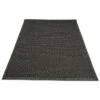 3'x10' Rectangle Solid Plastic Floor Mat Black - Guardian