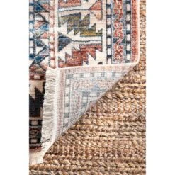 NuLOOM Vintage Kathryn Aztec Tassel Area Rug -Home Decor Series Store GUEST bd38dbb8 8997 48c6 905b 10c59288191f